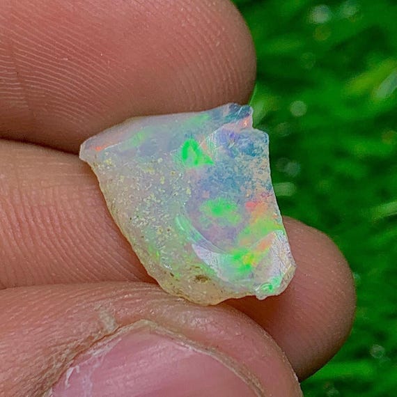 White Ethiopian Opal Rough Amazing Fire Opal Raw Wholesale Opal