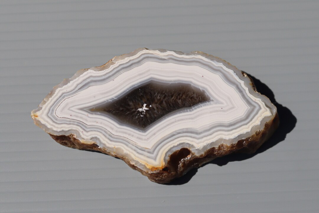 Beautiful Agate Slice Polish From Sumatera Indonesia Junder Agate Slice