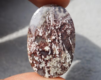 Java Moss Agate for Pendant Gemstones Design Jewelry Chalcedony Mineral Polish Necklace Quartz Cabochon Awesome Stone Pendant Cabochons Rare