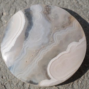 Beautiful Banded Agate Collector Moss Agate Natural Chalcedony Cabochon for Pendant Jewelry Handmade Design Cabochons Crystal Meaning Quartz