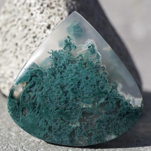 Java Moos Achat für Anhänger Edelsteine Design Schmuck Chalcedon Mineral Polish Halskette Quarz Cabochon Super Stein Anhänger Cabochons Selten