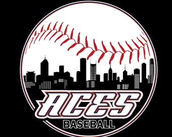 DOWNLOAD - Melbourne Aces Australian Baseball ABL Vector Graphic Digital Art Illustration- ai, eps, dxf, svg, pdf, jpeg, png