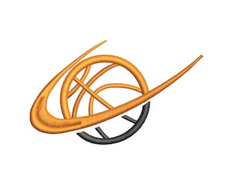 Download der Basketball Planet Swoosh Stickdatei für Handtuch, Shirt, Kappe, Hoodie mit .emmb, .pes, .exp, .dst, .hus, .jef, .vp3, .xxx