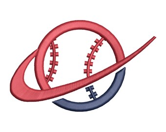 Download der Baseball Planet Stickdatei für Handtuch, Shirt, Mütze, Hoodie mit .emb, .pes, .exp, .dst, .hus, .jef, .vp3, .xxx