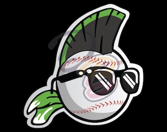 DOWNLOAD - Flying Baseball Head With Sunglasses - Major League Vector Graphic Digital Art Illustration- ai, eps, dxf, svg, pdf, jpeg, png