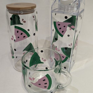 Watermelon Glass/Mug/Milk carton