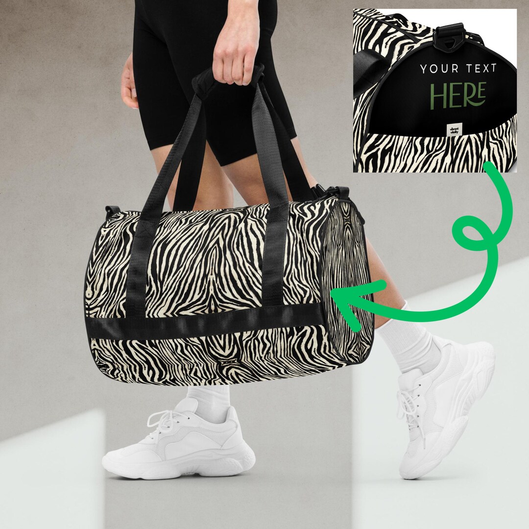 Personalized Gym Bag With Name Custom Bag Women Gym Bag Etsy