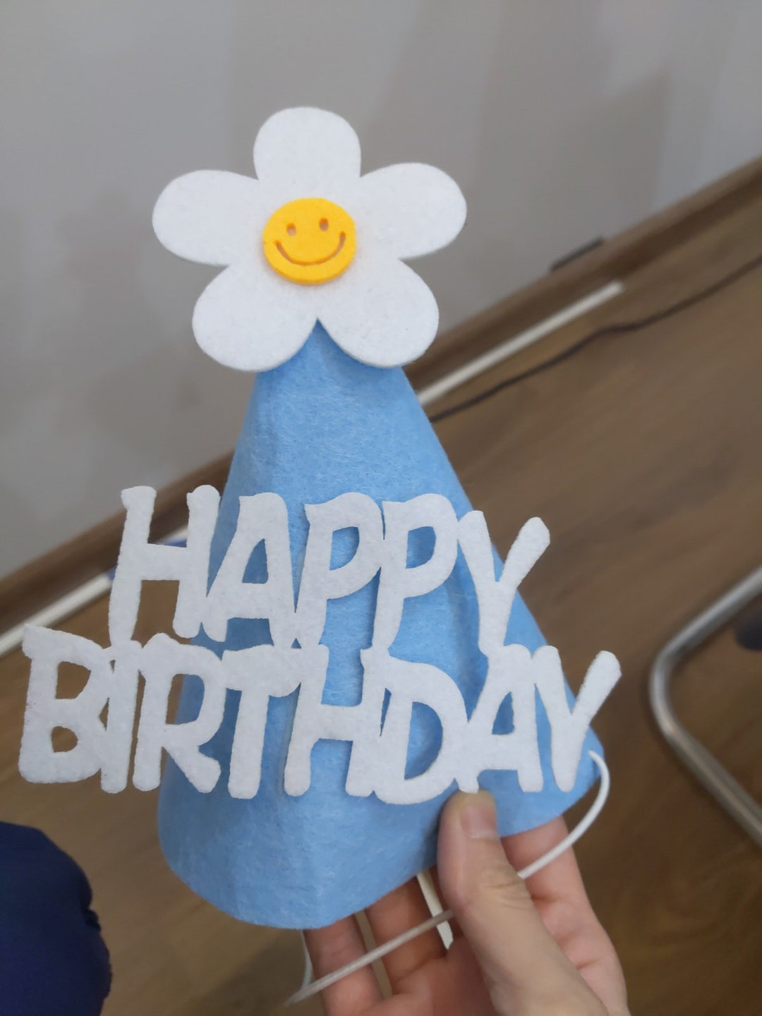 Fabric Birthday Party Hat for Kids Adorable Decorative Etsy