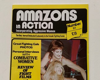 Amazon's in Action - Magazine - Wrestling - Raro