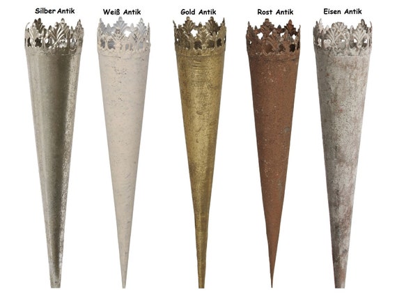 Teelichthalter Tüte Mit Krone Für Teelicht Durchmesser Ca. 4,5cm