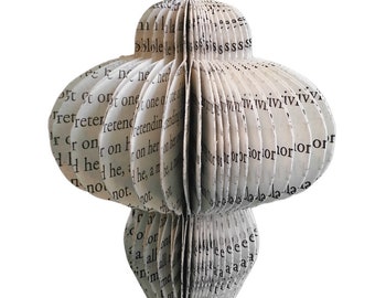 AKTION Wabenball, Honeycomb, weiß schwarz beschriftet, 13 x 12,8 cm