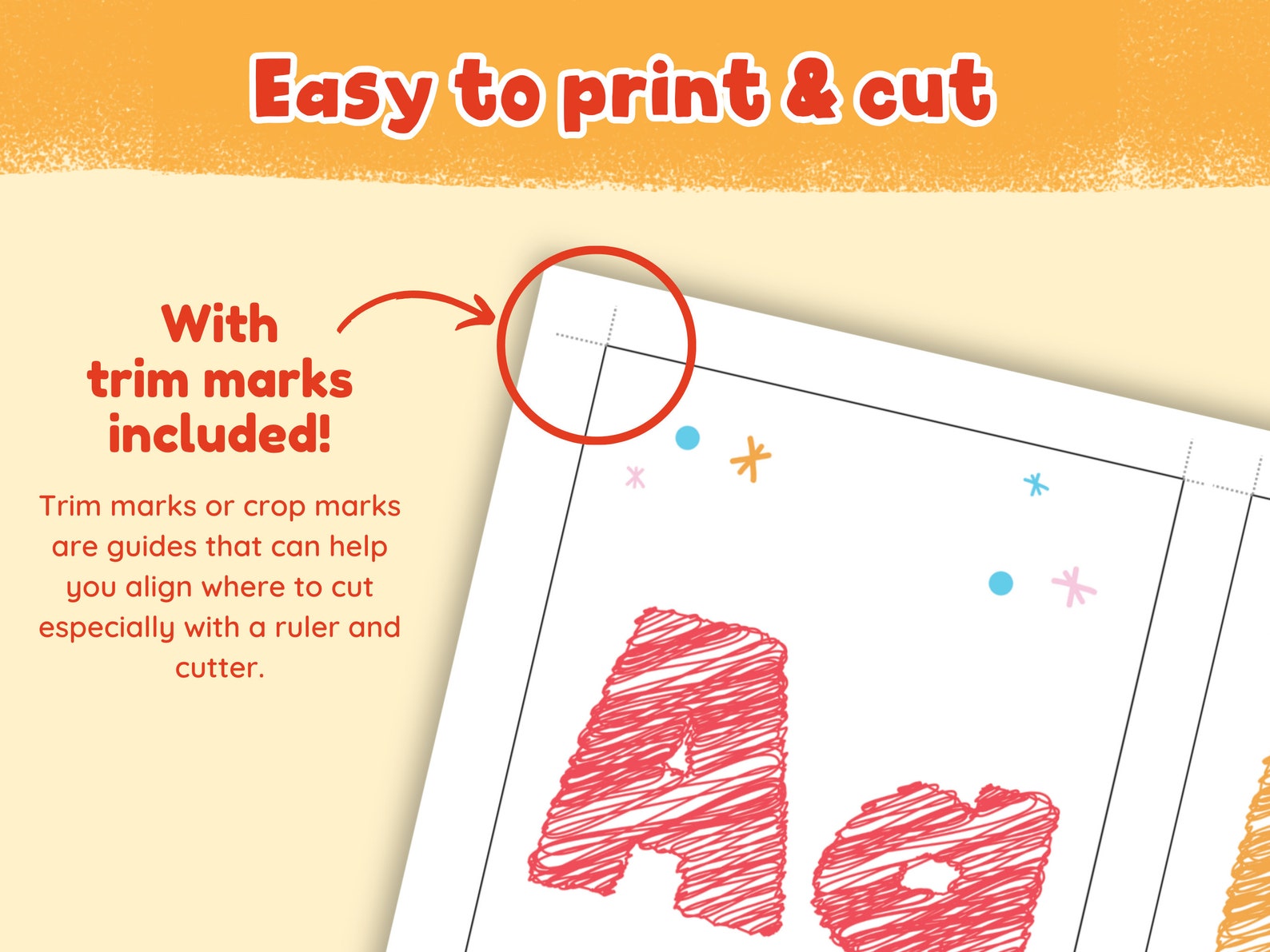 ABC Flashcards for Kids Printable Alphabet Flash Cards for Preschool ...