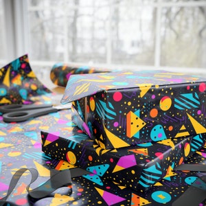 Retro 90s style Wrapping Papers