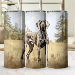 Weimaraner Tumbler Wrap, Digital Download, Weimaraner Lover, Custom