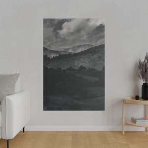Bilbao Spain Mountian Mood Matte Canvas, Stretched, 0.75&quot;