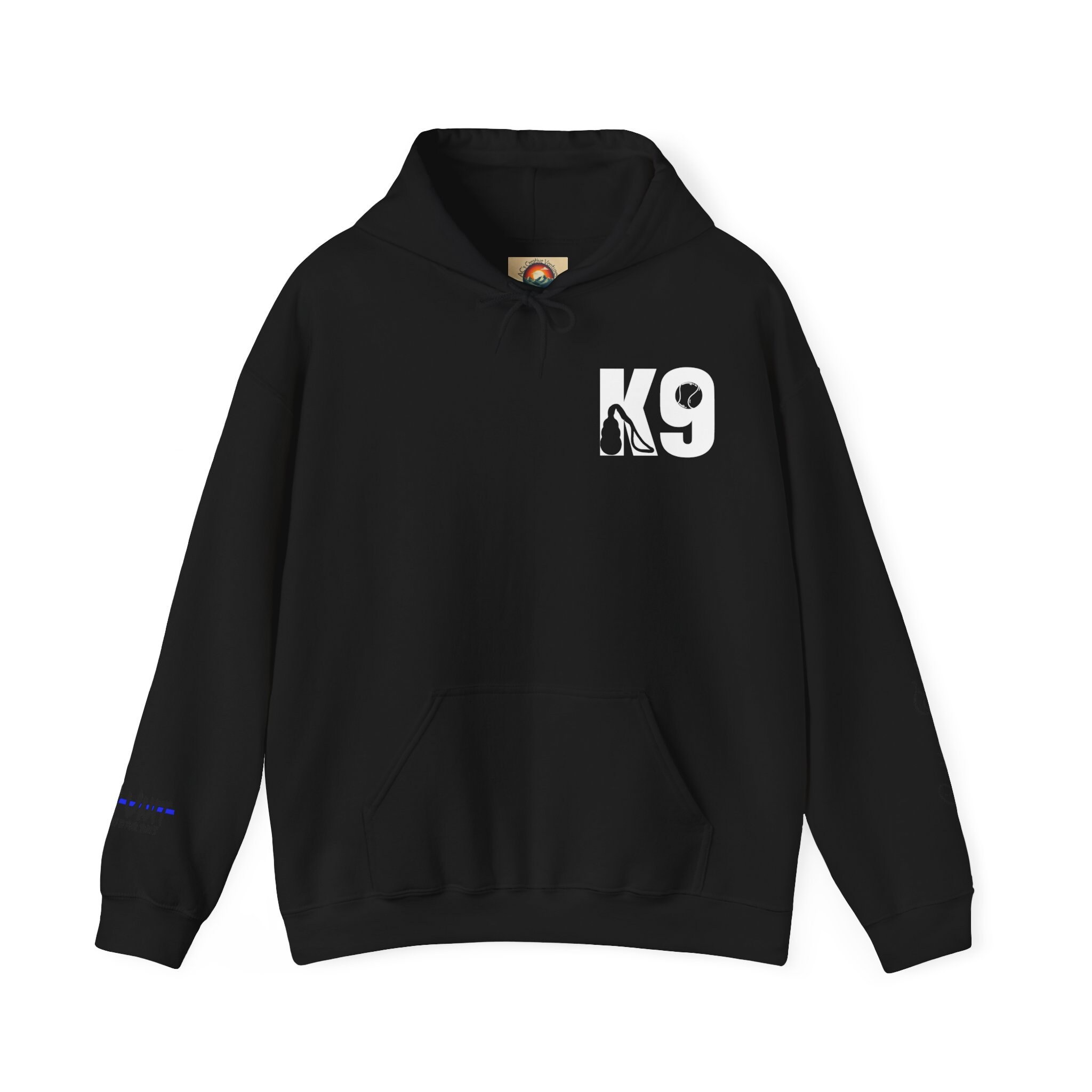 [CPGN STUDIO ]★Sunny Dog Pigment Hoodie Grey Dog Hoodie w/Natural/Blue Logo Patch – San Franpsycho