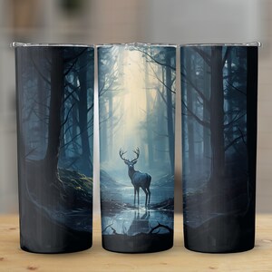 Majestic Elk 20 oz Tumbler, Wildlife Tumbler, Elk Tumbler Cup Gift for Elk Lover, Elk Gifts for Women & Men, Elk Lover Gift