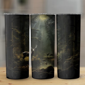 Majestic Elk 20 oz Tumbler, Mountain Tumbler, Mountain Tumbler Elk Tumbler Gift for Her, Elk Gifts