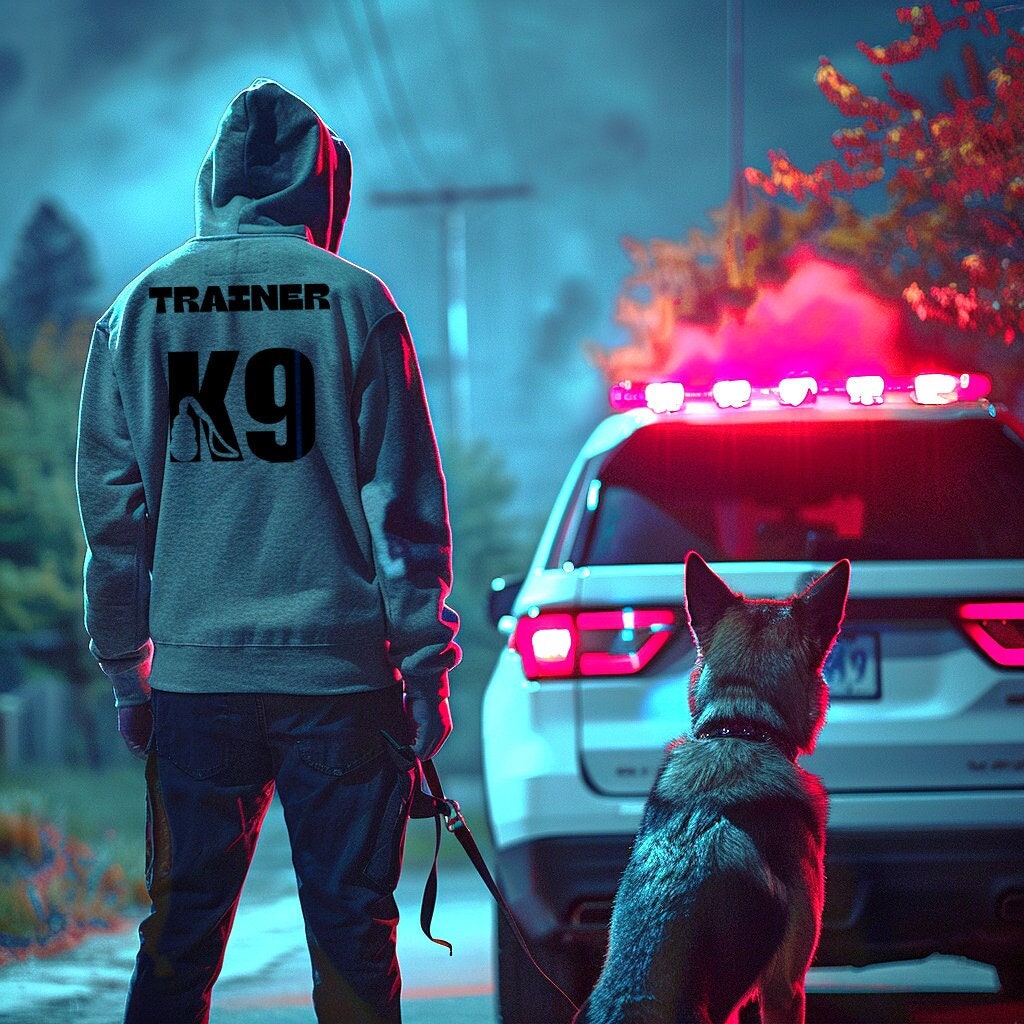 Custom Personalized K9 Unit Police K9 Dog Handler Unisex Heavy Blend Hooded Sweatshirt Etsy UK