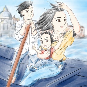 Manga style portrait!