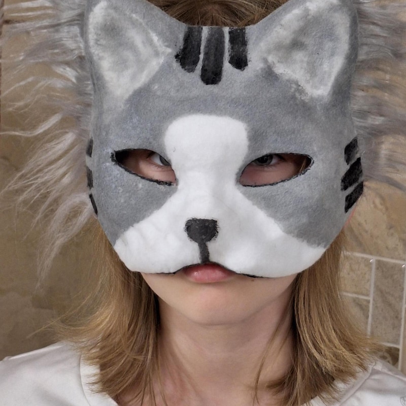 Calico Cat Therian Mask - Etsy