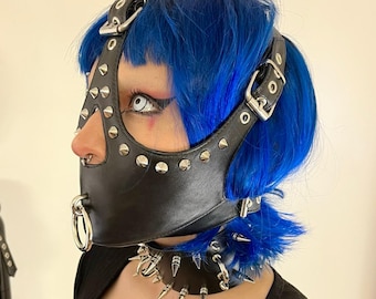 Leather octopus mask