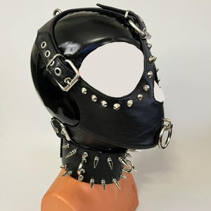 Leather octopus mask