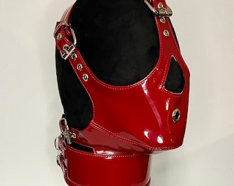 PVC collar octopus mask