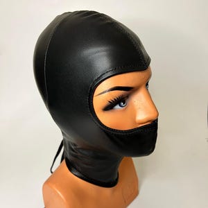 Handmade Leather Hood: Custom Made