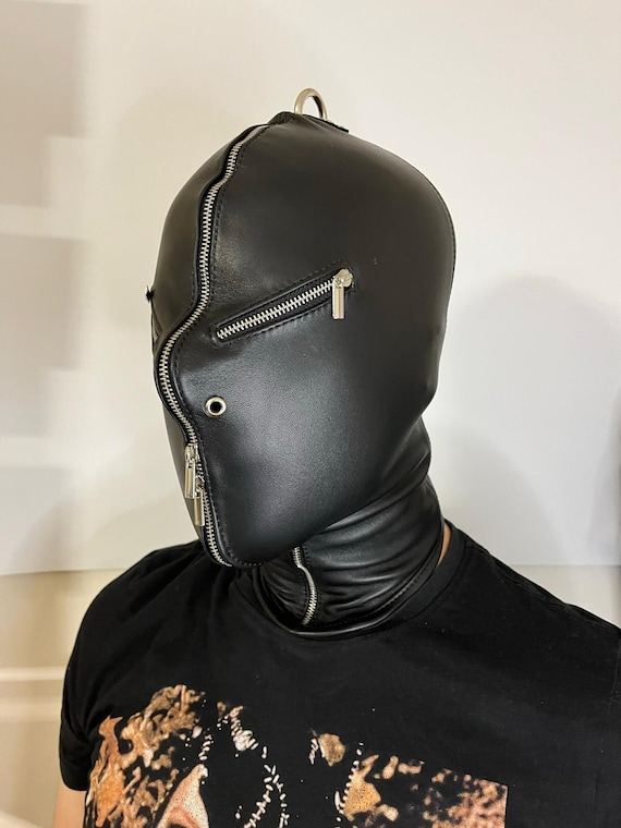 Handmade Leather Mask, Made to Measure
