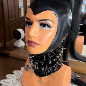 PVC ponytail hood