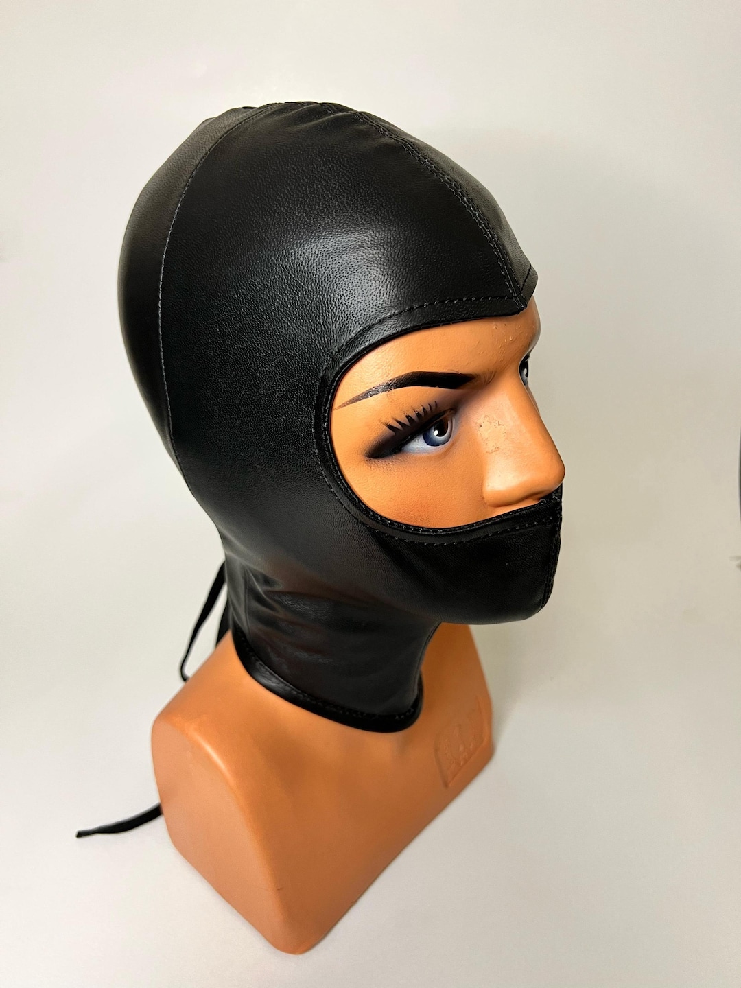 Handmade Leather Hood: Custom Made - Etsy