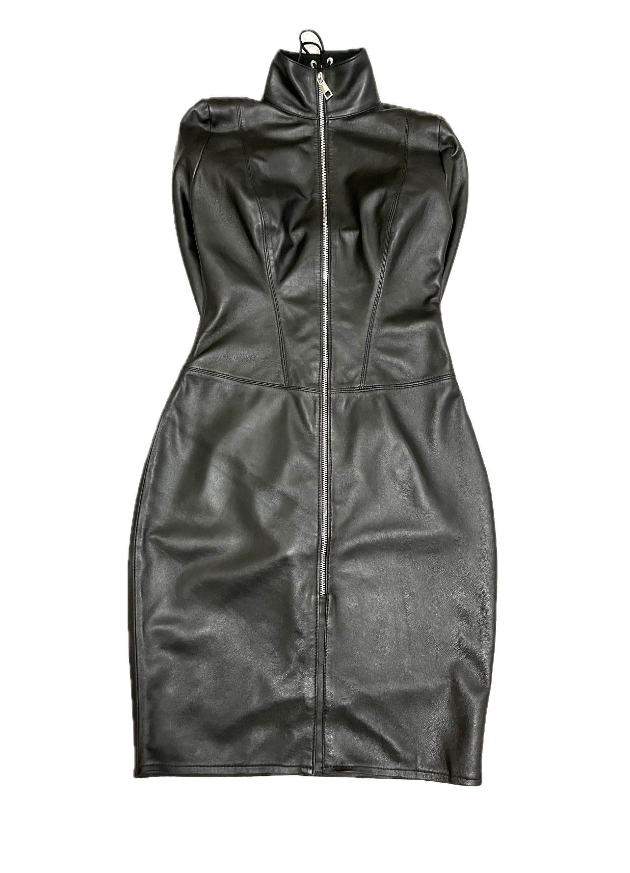 Leather Armbinder Dress - Etsy