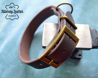 Leather Dog Collar · Heavy Duty Custom Dog Collar With Name For Large & Medium Dogs · Boy or Girl Dog Collar Is Perfect For Working Farm Dog