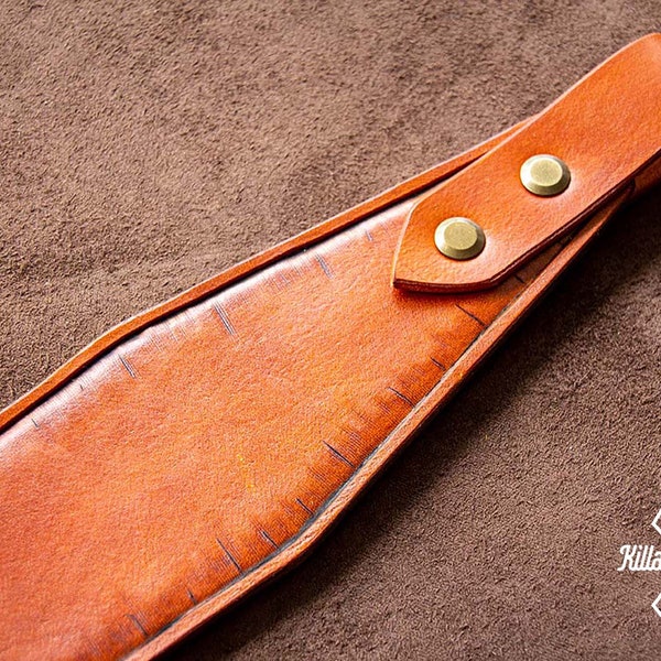 Custom Leather Sling - Personalized Sling - Carrying Strap - Hunting Custom Cobra Sling - Custom Handmade Sling - Gift forHim