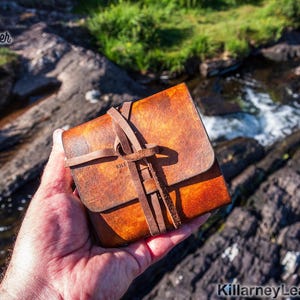 Leather Fly Fishing Case No. 2 Folio · Fishing Accessory Gift for Friend, Husband, or Son · Fly Fishing Holder is a Ideal Fathers Day Gift
