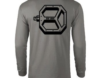 Ride More 'Pedal' Ultra Cotton® Long Sleeve T-Shirt, Mens Gift Cycling Tee, Unisex, Womens, Mountain Bike, MTB t-shirt, MTB Gift