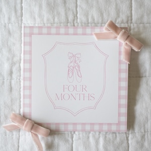 Cartes d'étape imprimables en vichy rose