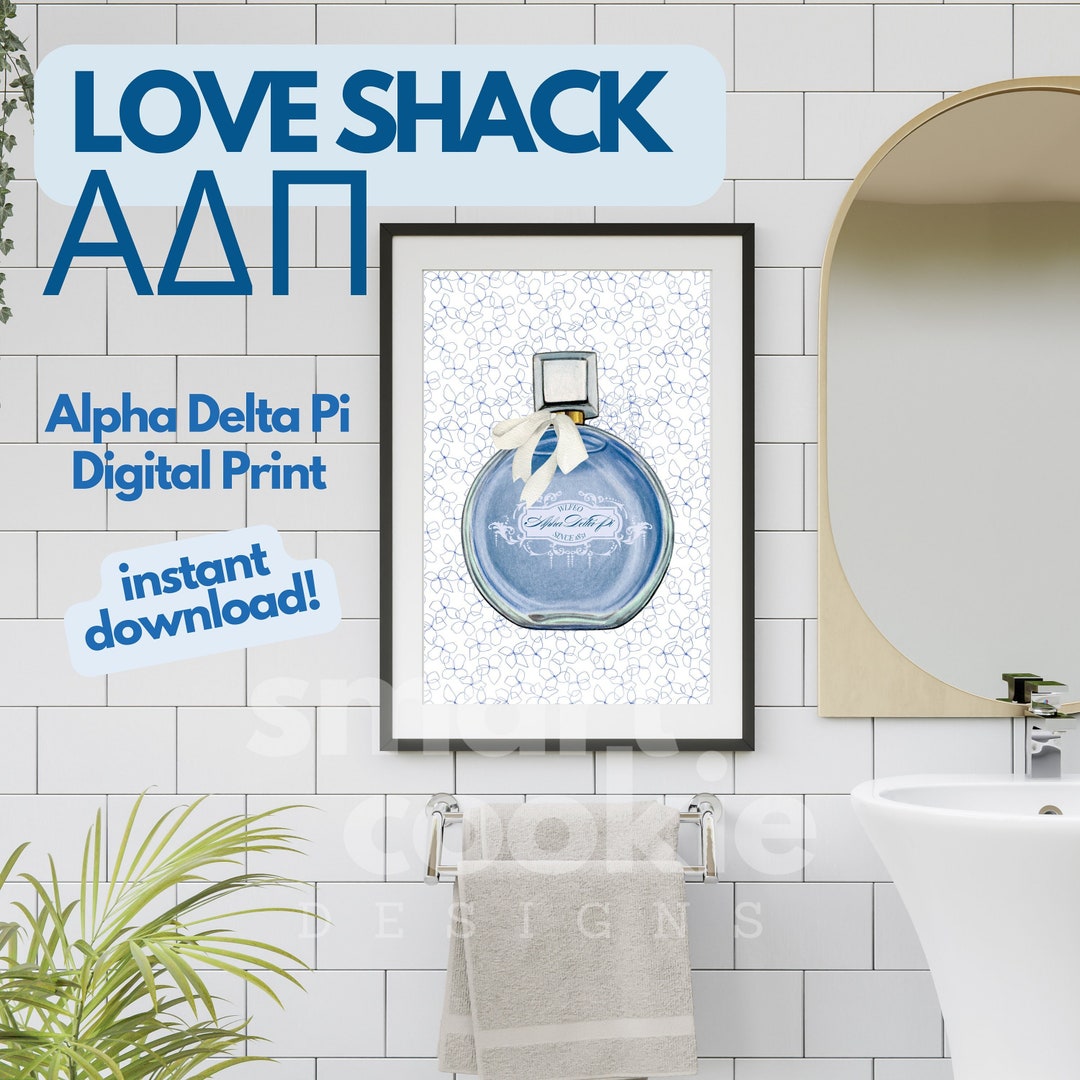 Alpha Delta Pi Digital Art Print Adpi Sorority Printable Gallery Wall ...