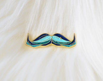 Pin’s moustache made in France