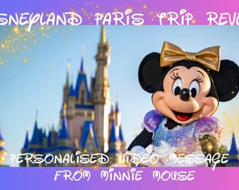 Personalised Video Message from Minnie Mouse - Reveal your Magical Trip