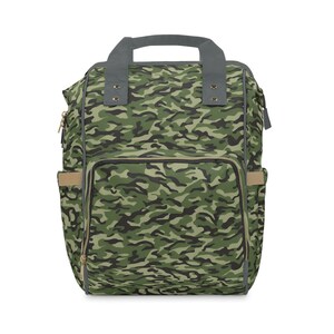 Cammo C2 Multifunction Backpack, Camping, Hunting, Bag, Travel bag, zip top bag, Gift for him, Gift for dad, Military, Gift, Bag, Tactical