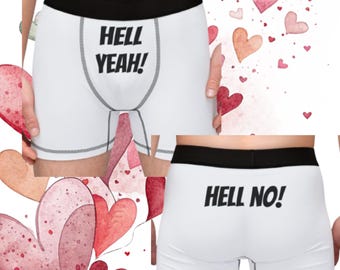 Calzoncillos bóxer divertidos, humor para adultos, regalo de San Valentín para hombres, regalo de cumpleaños para su novio.
