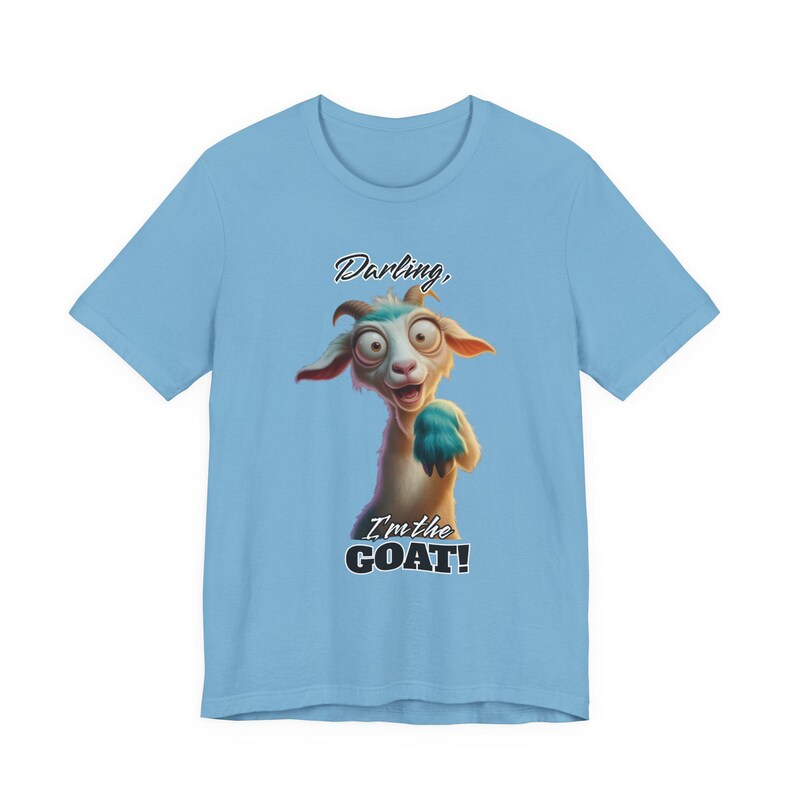 GOAT Funny Mom Shirt Adult Meme T-Shirt Sarcastic Shirt Funny Women's Shirt Goat Tee Animal Tee image 4
