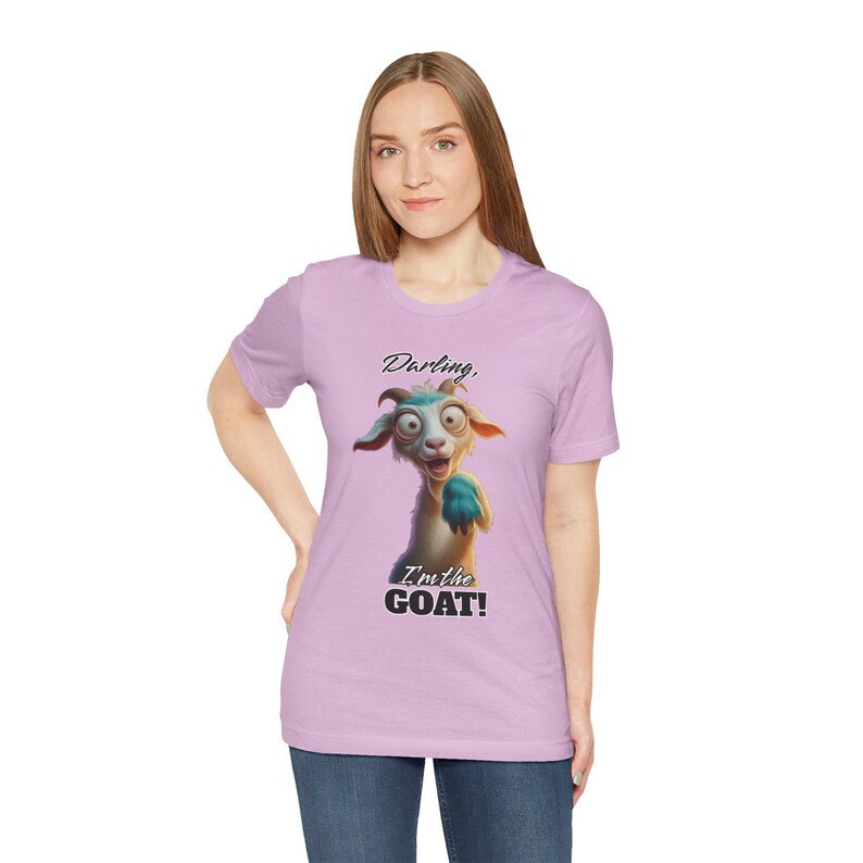 GOAT Funny Mom Shirt Adult Meme T-Shirt Sarcastic Shirt Funny Women's Shirt Goat Tee Animal Tee image 8