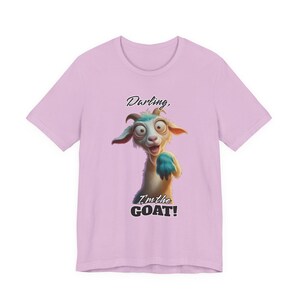 GOAT Funny Mom Shirt Adult Meme T-Shirt Sarcastic Shirt Funny Women's Shirt Goat Tee Animal Tee image 5