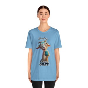 GOAT Funny Mom Shirt Adult Meme T-Shirt Sarcastic Shirt Funny Women's Shirt Goat Tee Animal Tee image 7