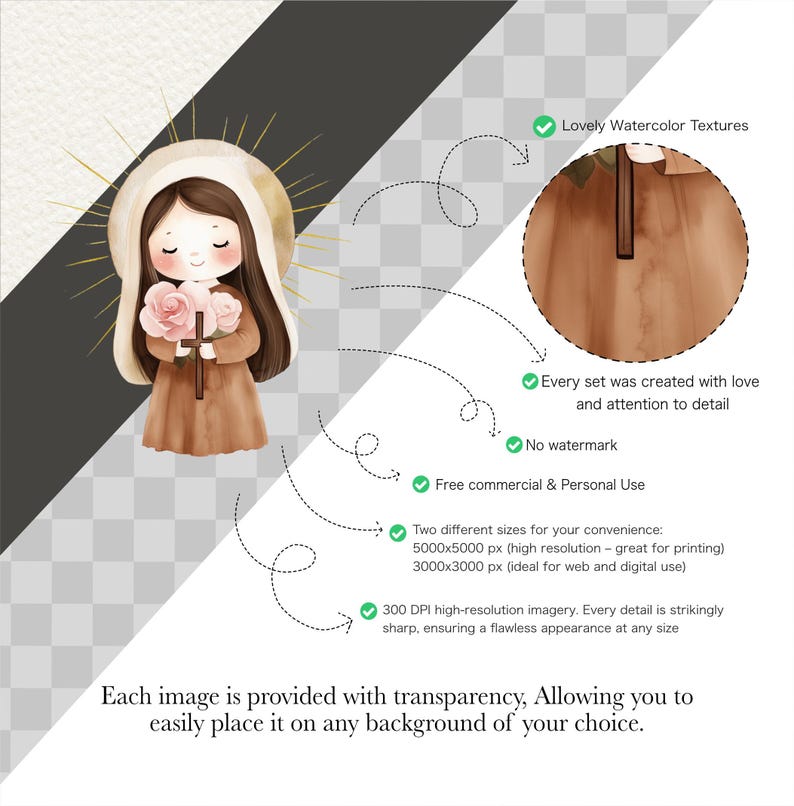 religion clipart, catholic clipart, religious clipart, christian clipart, vector saints art, jesus clipart, bible stories, cute saint clipart, bible clipart, god clipart, printable png, baby first communion, christening