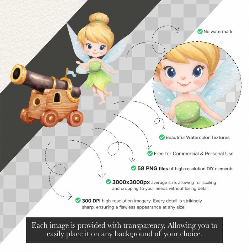 peter pan clipart, fairy png, tinkerbell art, fantasy clipart, magical png, cute fairies, wonderland style, enchanted png, fairy house, kids party art, peter pan bundle, fairy tale png, forest clipart
