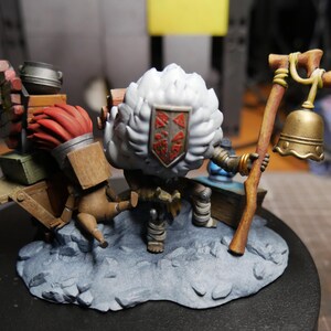 Chibi Noco och Monoco Expedition 33 - 3D-utskrift och handmålning